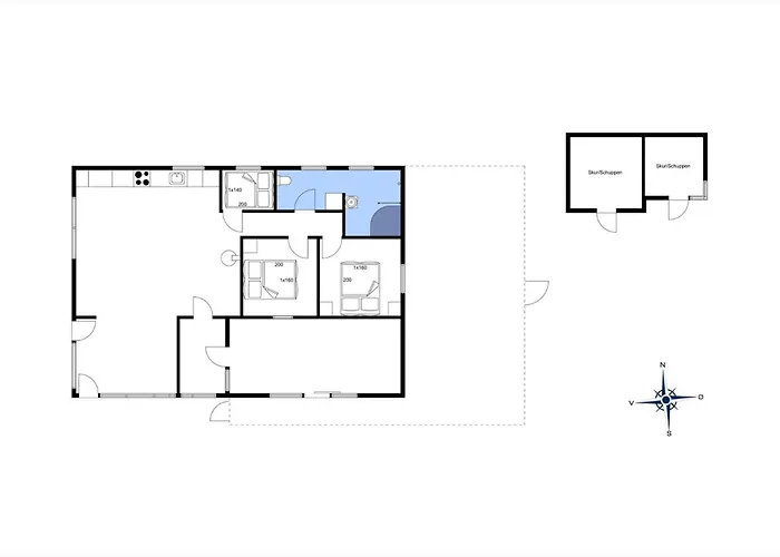 度假居 535-thisted-molgaardsvej-75 *